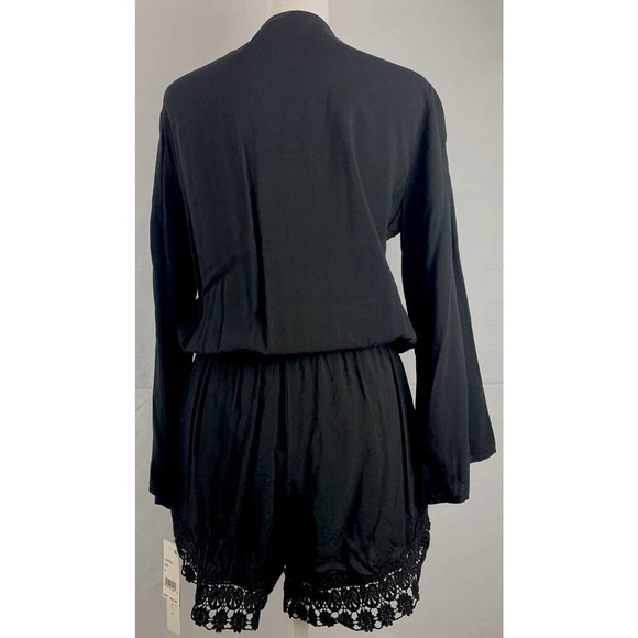 NWT, la blanca resortwear Small black swimsuit romper cover up, NEW Boho - Picture 4 of 10
